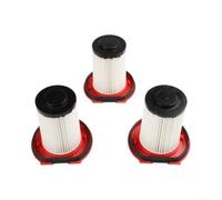 for bosch 12049774 Filter Replacement for Unlimited 10 Series BKS1051POW - for premium Washable Microsan Filter for BCS1041PET BSS931BHF - Long Lasting Cordless Vacuum Accessory 3 Pieces(3 PACK)