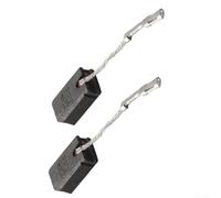 For Bosch 1607000V37 Carbon Brush Replacement Set for Angle Grinder GWS 12125 E64 Motor Maintenance 2pcs Power Tool Brushes with Wire and Springs