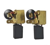 For Bosch 1609203V51 Carbon Brush Holder Replacement 2PCS for Router Models POF1200AE POF1400ACE Power Tool Maintenance Part Metal Workshop Repair Accessory