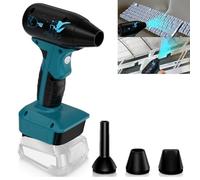 For Bosch 18V Home and Garden PBA Lithium-Ion Akuu Jet Dry Blower, 130,000 RPM Compressed Air Duster, Adjustable Air Duster, Jet Fan Mini Fan for Car, Computer, Keyboard (No Battery)