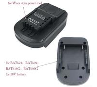 for bosch 18V to 20V for battery Adapter for BAT618 WA3525 | Solderless buckle design, for quick swap, secure fit for bosch 18V and 20V tools