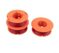 For Bosch ART 23 26 30 Combitrim Replacement Spool F016800175 with Spool Cap F016L71088 8m Auto Feed Line 1 6mm Diameter for ProTap String Trimmers (3 Pools + 1 Cover)