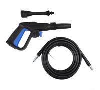 For Bosch Pressure Washer Wand Kit Accessories Spray Handle Rod Multiple Nozzles 5M High Pressure Hose Option Set 1 Set 2 for Car Patio Cleaning(set2)