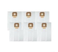 For Bosch Vacuum Cleaner Replacement Fleece Filter Bags 6 Pack for GAS 35 L AFC M AFC SFC+ Models Featuring Enhanced Dust Filtration