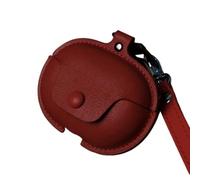 for Bose Ultra Open Earbuds Case, Leather Shockproof Protective Cover for Bose Open Ear Wireless Earbuds Accessories with Lanyard