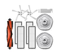 For Bot W10 Self-Cleaning Robot Vacuum And Mop Main/Side Brush HEPA Filter Mop Pad Dust Box Vacuum Cleaner Parts (Color : 10pcs)