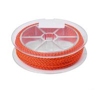 For Braided Dacron Fly Fishing Backing Line 20lb/30lb - 8-Strand Polyester Trout Fly Reel Backing with Loop End, Low Friction, UV Resistant, for Freshwater(G)