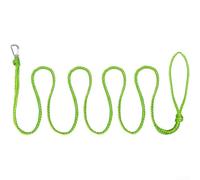 For Braided Dock Line Bungee Rope For Kayak And Canoe With Stainless Steel Snap Hook, Fluorescent Green Yellow Floating Mooring Rope For Secure Boat Towing And Quick Docking, 7 Feet Length(A)