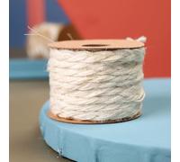 for Braided Hemp Rope 5m/100m Roll, Jute Craft String for DIY Home Decor, Wrapping, Wedding & Photo Wall - Natural Burlap Woven Tape(B-5m)