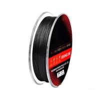 For BRAIDED PE Fishing Line 300M 8 Strand for Steady Load Distribution Reduced Line Twist and Long Term Usability (Black-4.0/50LB)