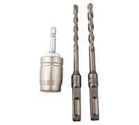 for Brand Electric Drill to Electric Hammer Adapter, Square Handle Conversion Head with 10mm Hole Dia, for Wall Chiseling and Slotting