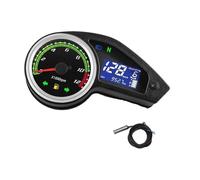 For Brazil GY200 Universal Motorcycle Meter Digital Dash With 12000RPM Taachometer Odometer Fuel For All 12V Dashboard Tachometer Gauge