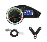 For Brazil GY200 Universal Motorcycle Tachometer Digital Dash With 12000RPM Taachometer Odometer Fuel All 12V Dashboard Tachometer Gauge