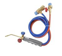 for Brazing Soldering Cylinder Not Included Light Weight Brass Oxygen MAPP/Propane Gas Welding Torch Fast