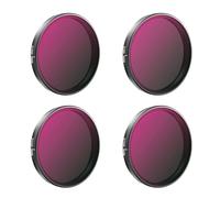 For BRDRC Lens Filter Set for Osmo Action 5 Pro/Action 4 Camera for UV CPL ND8/16/32/64 for Optical Glass Polarizer Accessories(NEW ND8 16 32 64 PL)