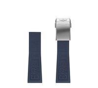 For Breitling Watchbands 22mm 24mm Rubber Watchband For AVENGER NAVITIMER WORLD Rubber Waterproof Soft Watch Strap With Buckle