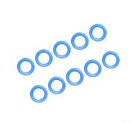 For Breville 9 Series Coffee Machine O-For Ring Kit, Silicone Seal Replacement for BES920 BES900 BES980 Steam Probe & Boiler, Blue Red Gasket Set for Water Hose Connector(10pcs blue)
