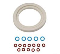 For Breville BES920 BES900 BES980 Dual Boiler Compatible Group Head Gasket and O For Ring Kit Including 18pcs Silicone O For Rings for Hose and Thermal Probes