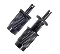 for bridge Post Adapter for LP for sg ES Guitars M8 to 5/32(Black) | metal construction, available in silver black gold, easy install, precise 4mm mount diameter