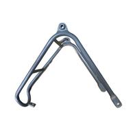 For Brompton For Triangle Titanium Rear Rack Lightweight Q Type Luggage Shelf Carriers Can Be Adapted To Mudguard Accessories