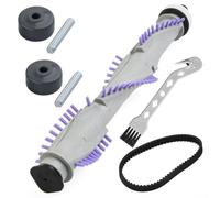 for Brush Roll Vacuum Belt Front Wheels Kit Spare Part for Shark Navigator NV350,NV35,NV352,NV353,NV360,NV356E,NV42,NV80,UV420 Series Upright Vacuum Cleaner, for 117FFJ and 1135FC Replacement Part