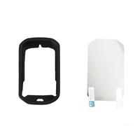 For Bryton Rider 320 420 Silicone Case with Anti Drop Cover and HD Film, Protective Set for Cycling GPS Computers
