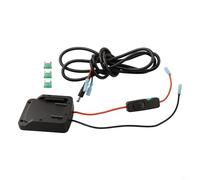for BS18, SSD18, SB18, SSW18 18V Lithium Battery Adapter with Wire Harness, Fuse, and Switch for and Power Tools