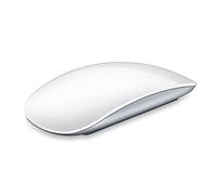 For BT 4.0 Wireless Mouse Magic Arc Touch 1600 DPI Mause Ultra-thin Rechargeable Computer Mice for Apple for Macbook Laptop PC (wihte)