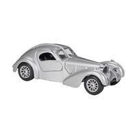 For Bugatti Atlantic Static 1936 1:24 Die Cast Car Alloy Car Model Simulation Collection Decorative Memorial