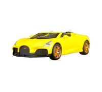 For Bugatti Mistral 1:32 Alloy Sports Car Model Die Cast Car Metal Racing Analog Sound Lighting Gifts(Yellow)