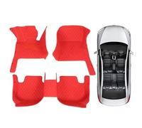 For Buick For ENCORE 2013-2019 Eco-friendly Avenue Coche Accessorie Liners PU-leather Waterproof Custom Car Floor Mats Rubber Car Mat(A-red)