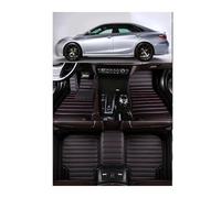 For Buick For ENCORE 2013-2019 Eco-friendly Avenue Coche Accessorie Liners PU-leather Waterproof Custom Car Floor Mats Rubber Car Mat(B-black red)