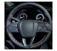 For Buick For Regal 2020-2023 For Encore GX For Envision For Verano For Locrossr Hand Sewing Car Steering Wheel Cover Braid Car Steering Wheel Cover(White Thread)