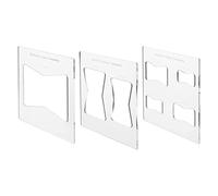 for Butterfly Inlay Template Woodworking Bowtie for Key Wood Bow Tie Mortise Inlays Bushing Router and Decorative Templa