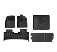 For BYD For Atto 3 For YUAN For PLUS 2022-2024 TPE Floor Mats And Cargo Liner All Weather Floor Liners Trunk Mat TPE Heavy Duty Pad Weather Car Liner Floormats(6pcs RHD)