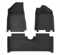 For BYD For Dolphin TPE 3D Car Floor Mats Cargo Liner Trunk Pad Foot Mat Odorless Tray Protection All Weather BLACK(Style4)