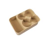 For BYD For Leopard 8 Car Central Control Refrigerator Pad Modified Auto Limit Fixed Grid Anti-slip