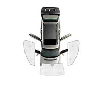 For BYD For Seal Atto 4 2022~2024 Sun Visor Full Coverage Sunshade Anti-UV Privacy Blocks Car Covers Heat Insulation Accessories Car Sunshades(Front sunshades)