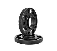 For C-Class Black 5x112 CB 66.6mm Wheel Spacers Rims Hub Adapters Forged Aluminum Alloy 2 Pieces Wheel Spacer Adapters(Black 20mm 2PCS)