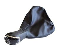 For C-Class W202 W208 For E-Class W210 W203 S203/W245 W169 (04-12)/W168 (97-04) 5 6 Speed Manual Gear Shift Knob Car Gear Stick Shift Cover( R 5-black)