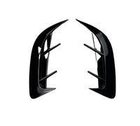 For C-Class W205 4-Door C180 C200 C260 C43 AMG 2015-2021 Rear Bumper Side Outlet Spoiler Air Vent Knife Trim