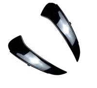 For C-Class W206 C260 C43 C63 AMG 2022 2023 Car Rear Bumper Splitter Side Spoiler Air Vent Wind Knife(Glossy black)