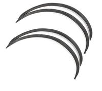 For C&hevrolet For Cruze For Malibu For Tahoe For Suburban Car Wheel Eyebrow Arch Trim Lips Strip Fender Flares Wheel Arches(Carbon Fiber black)