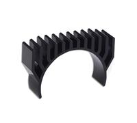For C-reality K1 K1 Max K1C Motor Cooling Heat Sink Fasting Heat Dissipation for K1 MAX Extuder Motor Heat Sink 3D Printer Parts(Schwarz,5Pcs)