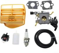For C1M EL37B Carburetor For Husqvarna 445 445E 450 450E Gas Chainsaw With Air Filter Tune Up Kit Motorcycle Accessories