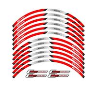 For C650 Sport Motorcycle Front And Rear Wheels Edge Outer Rim Sticker Reflective Stripe Wheel Decals