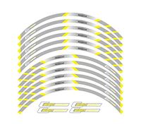 For C650 Sport Motorcycle Front And Rear Wheels Edge Outer Rim Sticker Reflective Stripe Wheel Decals