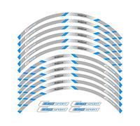 For C650 Sport Motorcycle Front And Rear Wheels Edge Outer Rim Sticker Reflective Stripe Wheel Decals