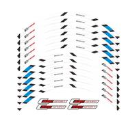 For C650 Sport Motorcycle Front And Rear Wheels Edge Outer Rim Sticker Reflective Stripe Wheel Decals