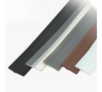 for Cabinet Wardrobe Sliding Door - Self-Adhesive Gap Sealer, 2.8m x 17mm Dust Blocking Strip, Noise Buffer, Black/Gray, No Residue (White,17mm Wide)